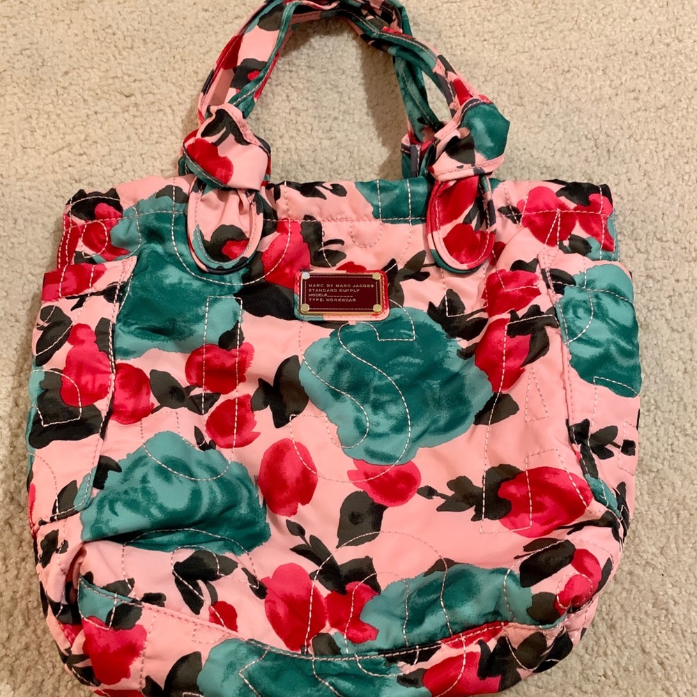 Marc By Marc Jacobs Pink Floral Tote
